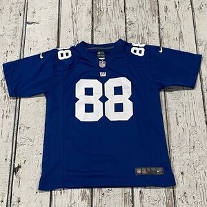 Kids Boys Hakeem Knicks New York Giants Nike NFL Football Jersey Shirt